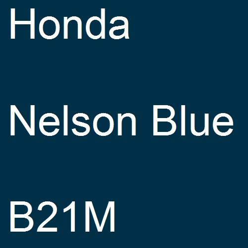 Honda, Nelson Blue, B21M.